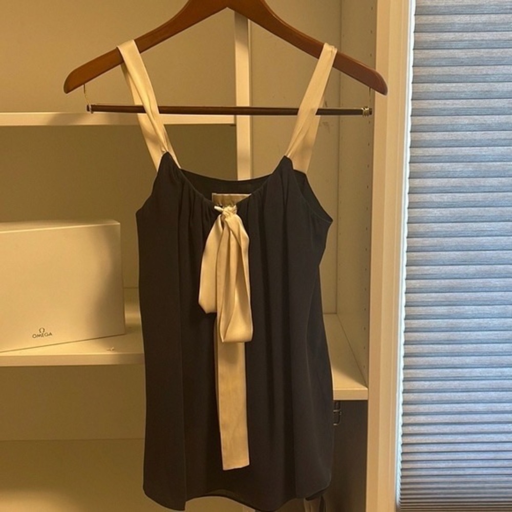 MICHAEL Michael Kors Black and Cream Camisole